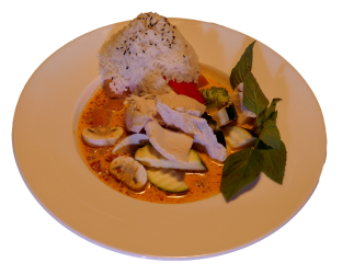 Gà cà ri (scharf)